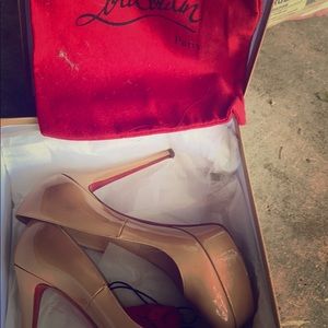 Christian Louboutin Nude Heels